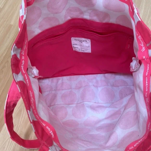 Thirty-One Polka Dot Tote - Picture 3 of 7